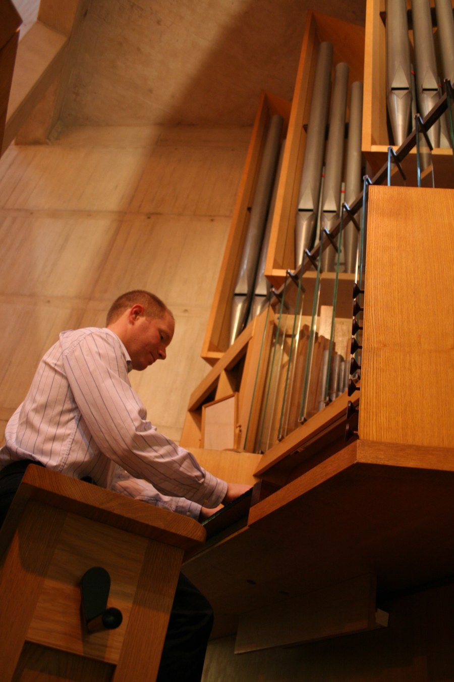 The Rieger organ at Clifton Cathedral